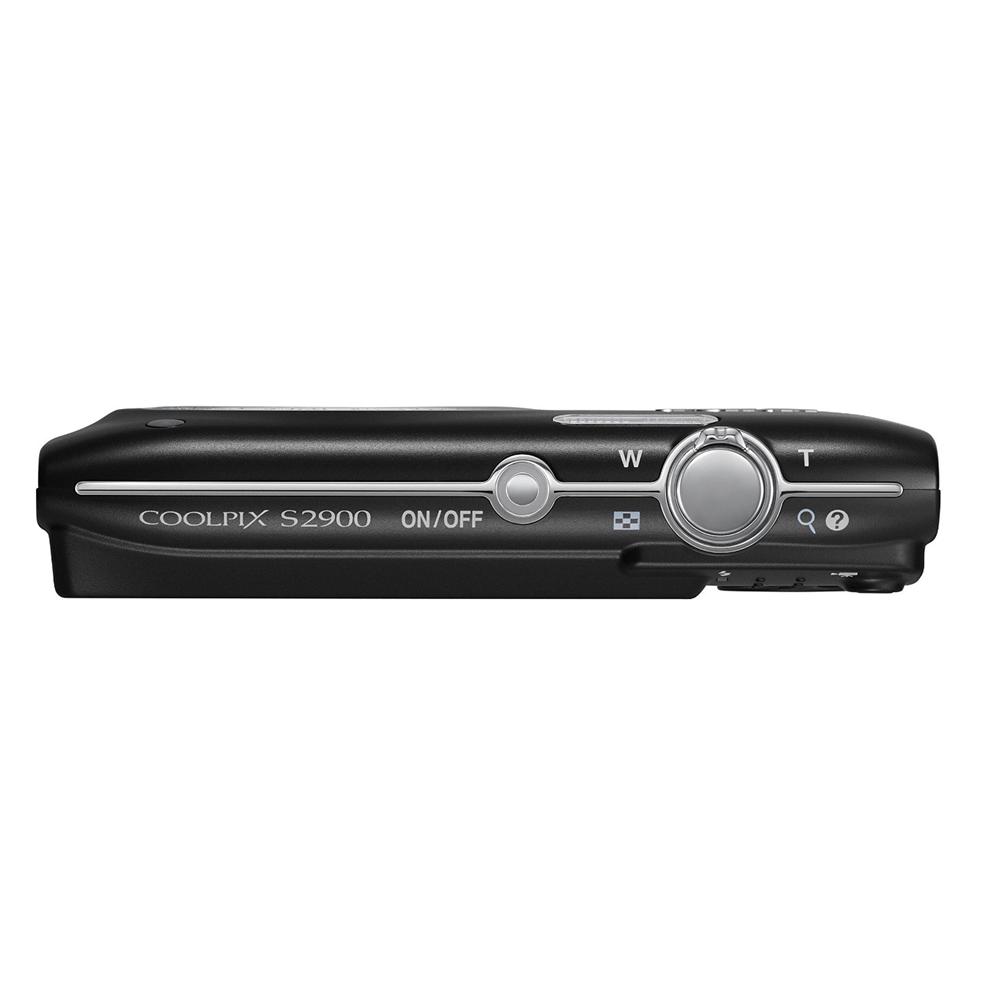 NIKON Coolpix S2900 Nero Sensore CCD 20Mpx Zoom Ottico 5x Display 2.7'' Filmati HD Ready (Nital card garanzia 4 anni Nital) - immagine 3