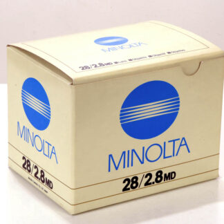 Obiettivo Minolta 28mm F2.8 MD